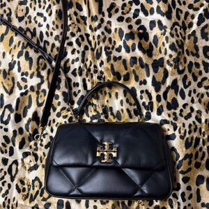 Tory Burch Kira Diamond Leather Top handle bag